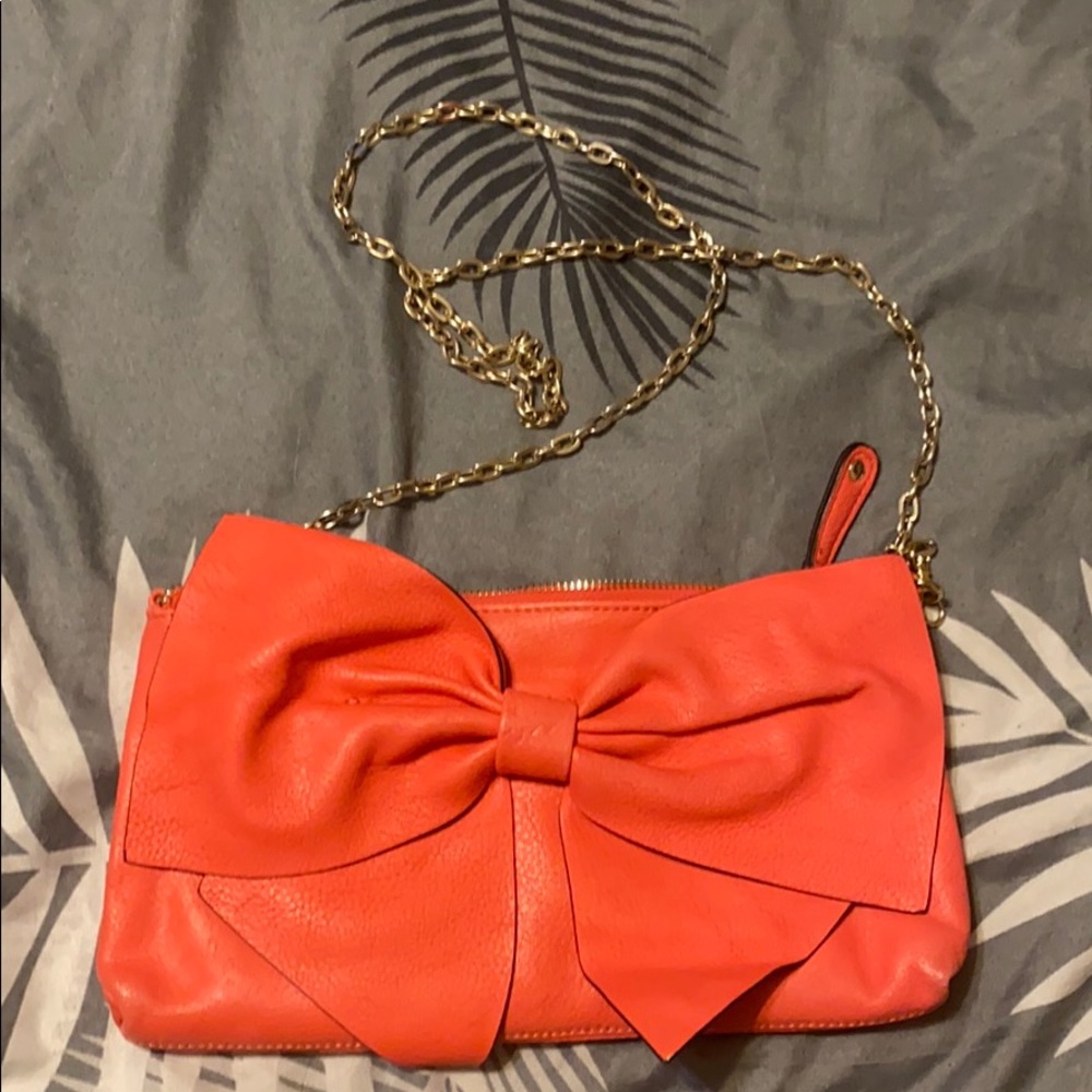 Bow Clutch Bag
